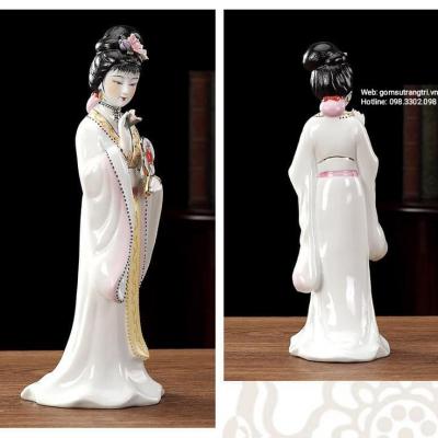 TƯỢNG SỨ TRANG TRÍ – 2 CÔ GÁI
